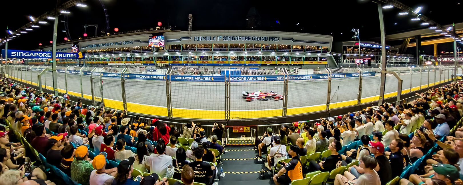 Super Pit Grandstand at Marina Bay Street Circuit